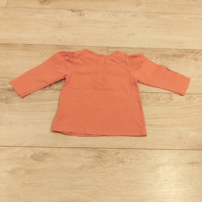 Lot de deux tee-shirts bébé fille à manches longues - photo numéro 3