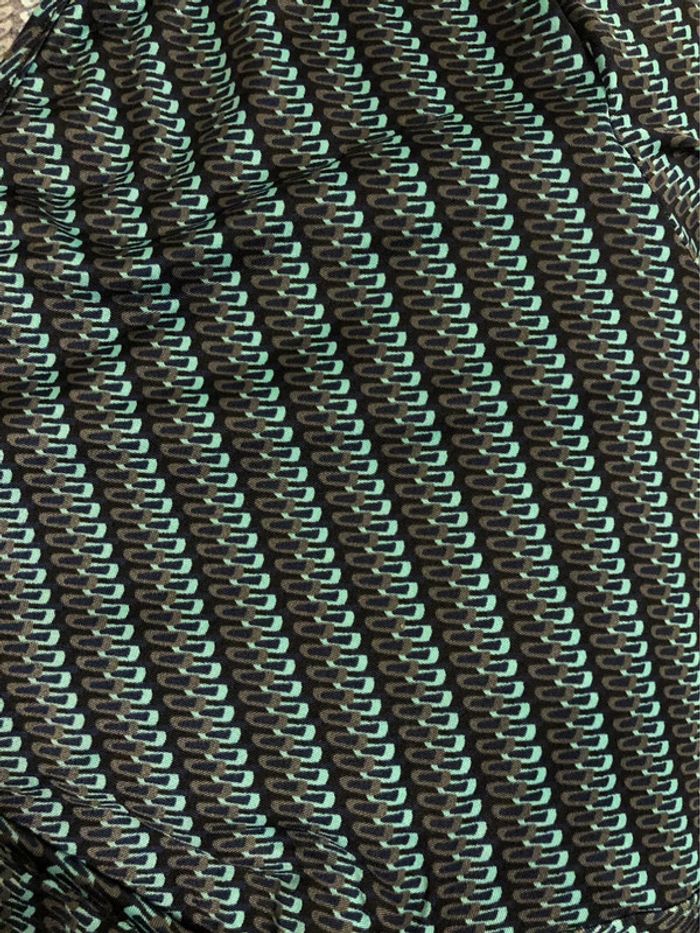 AN14: Robe cache-cœur imprimée avec zip coté T 44/46 Portée 1 fois - photo numéro 11