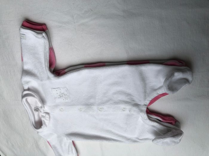 Pyjama velours Petit Bateau Naissance - photo numéro 5