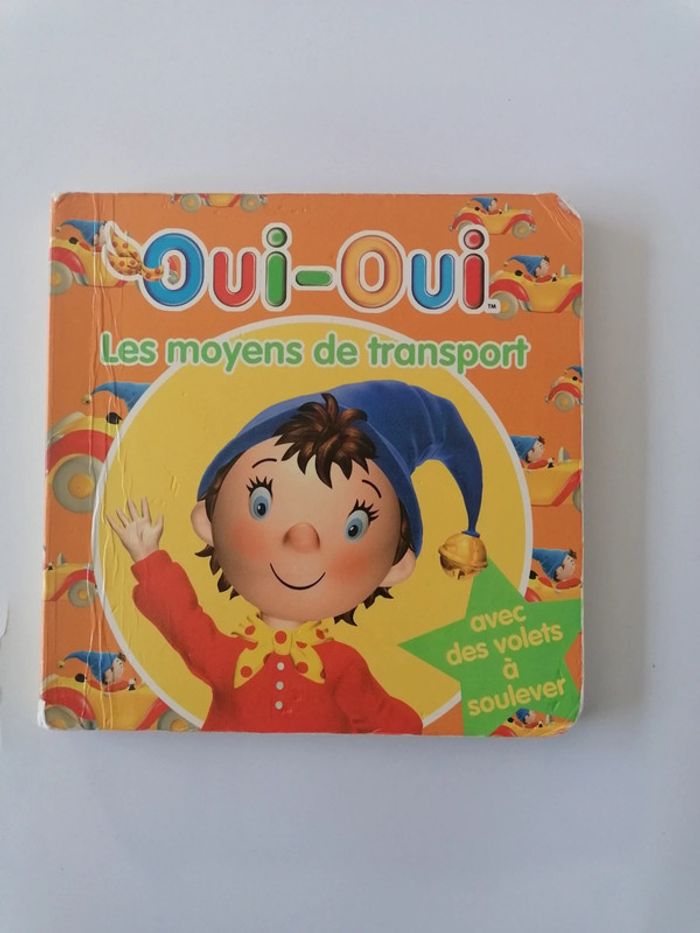 Livre Oui-Oui les moyens de transports