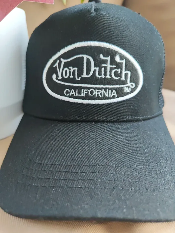 Casquette Trucker Von Dutch noire - photo numéro 3