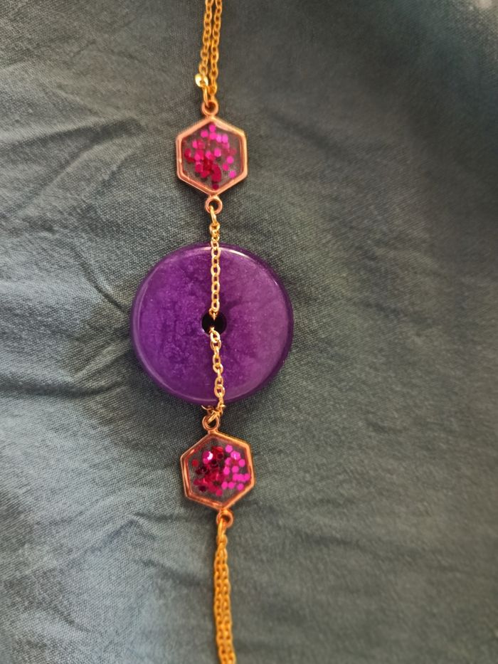 Bracelet résine epoxy