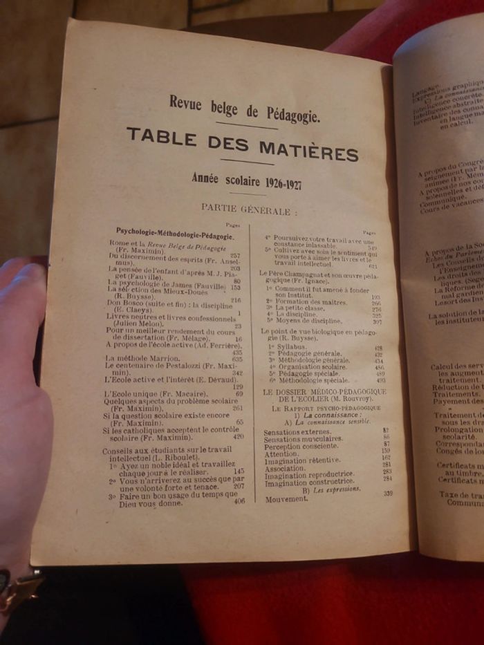 Revue belge de la pédagogie 1926 - photo numéro 4