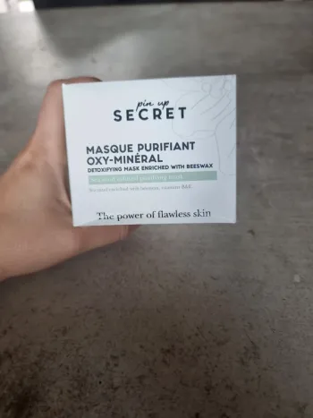 Masque purifiant oxy minéral pin up secret