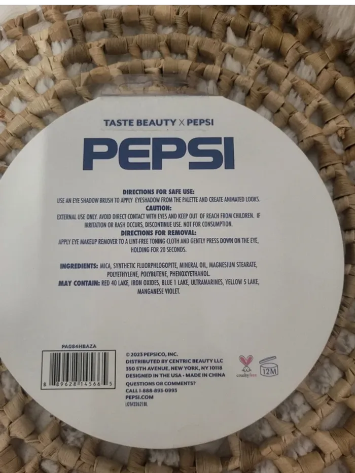 Palette maquillage Taste&Pepsi édition limité neuve - photo numéro 4