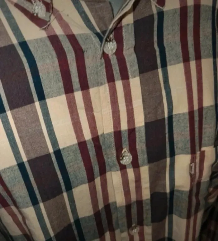 Chemise à carreaux manches longues XL - photo numéro 5