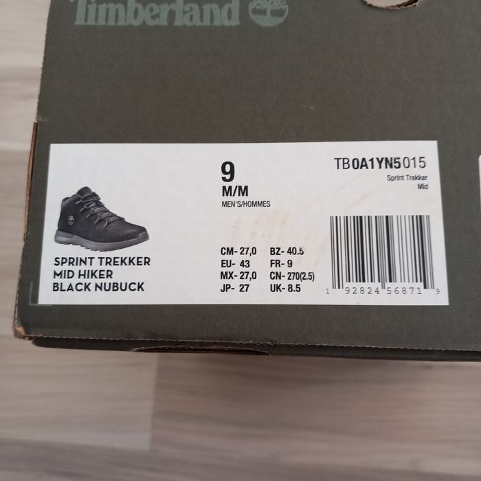Bottines homme Sprint Trekker noir Timberland taille 43 - photo numéro 2