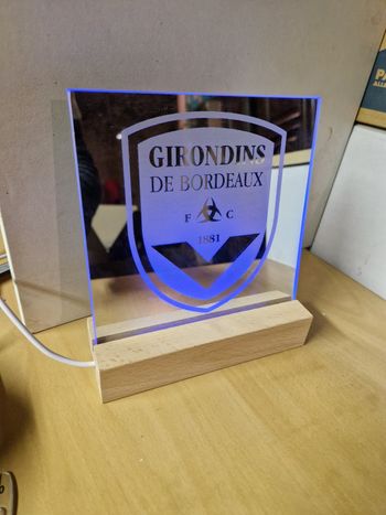 Lampe led girondin de bordeaux