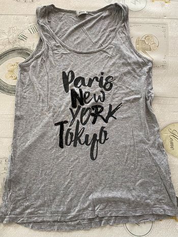 Débardeur Paris New York Tokyo