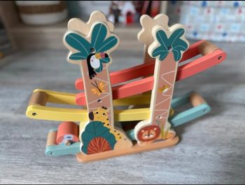 Circuit à boules thème savane