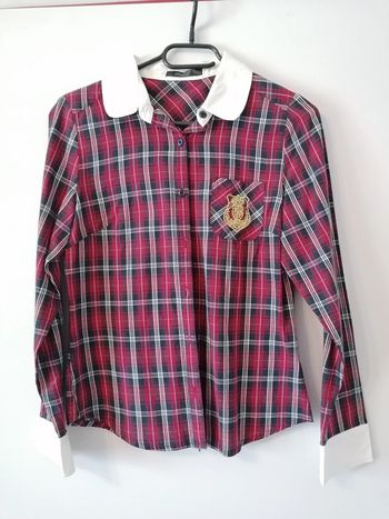 Chemise femme écossais