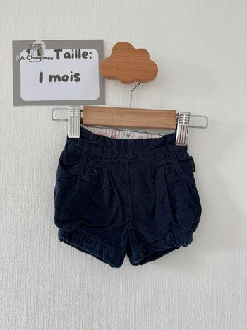 Short - taille 1 mois 🌸