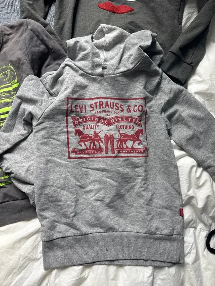 Lot 4 sweat-shirt 8 ans garçon - photo numéro 2