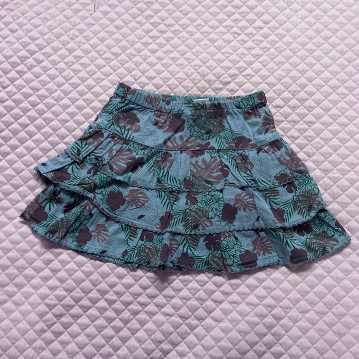 Jupe mauve a motif - photo numéro 5