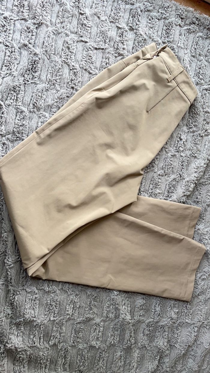 Pantalon beige Villaret taille M - photo numéro 2