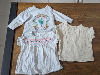 Lot t-shirt 6 mois