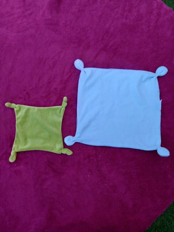 Mouchoirs carré 1 grand 1 petit