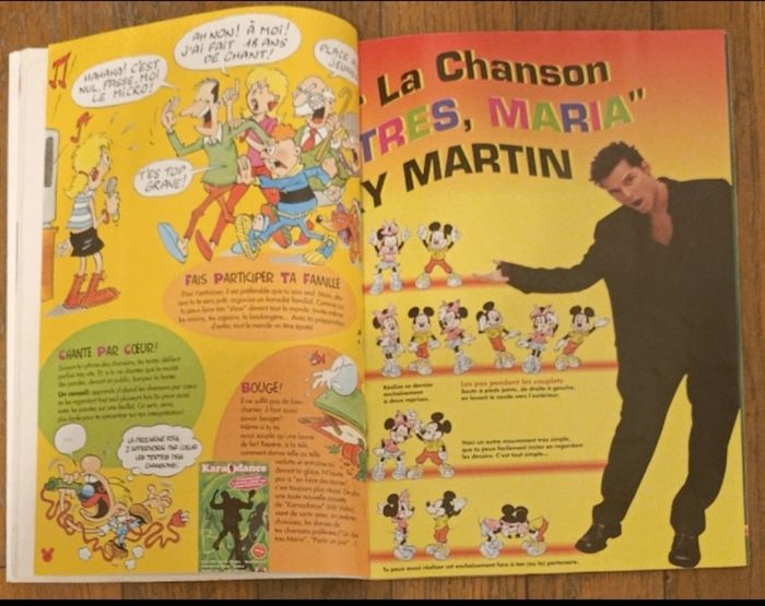 Ancien journal de mickey avec cadeau livret James et la pêche géante N°2348 de 1997 vintage - photo numéro 6