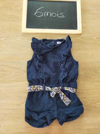 Salopette fille taille 6mois