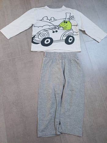 Pyjama monsieur madame taille 3 ans