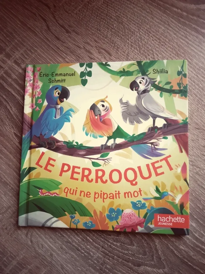 Livre : Le Perroquet qui ne pipait mot - photo numéro 1
