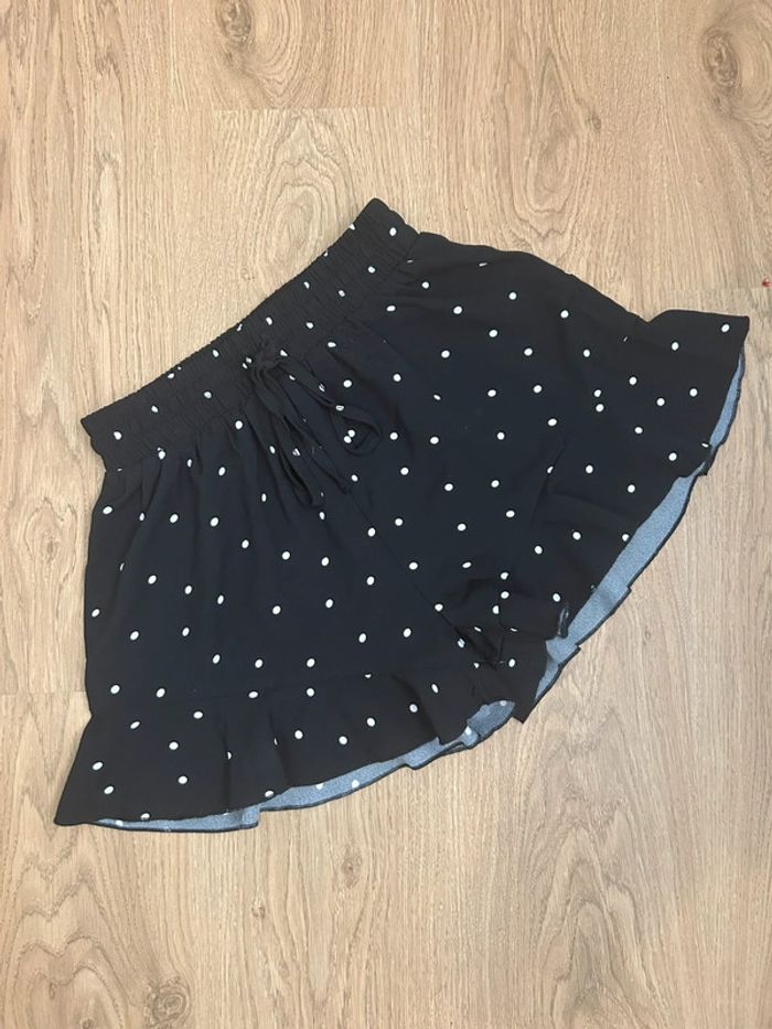 Short fluide à pois neuf - photo numéro 3