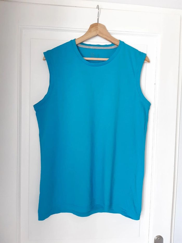 Débardeur bleu Tex M