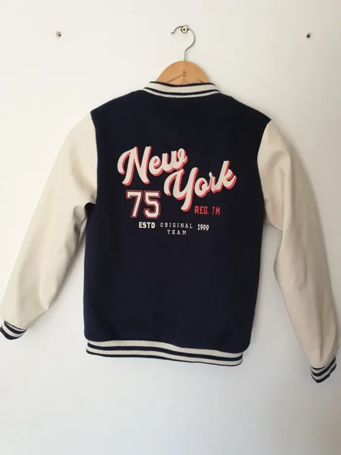 Veste bombers New York A1217 - photo numéro 3