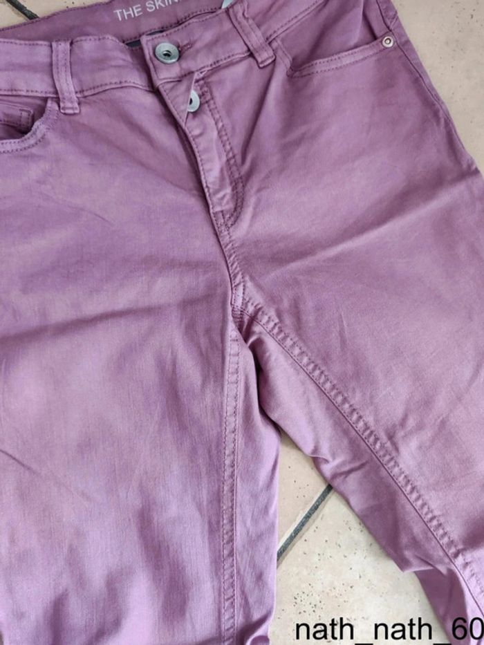 Jeans skinny rose - photo numéro 3