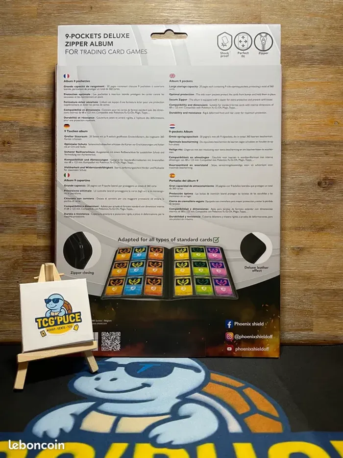 Phoenix Shield - Portfolio - 360 cartes recto-verso - photo numéro 2