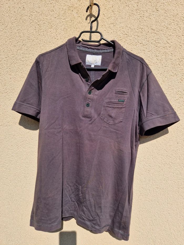 Polo T-shirt gris L