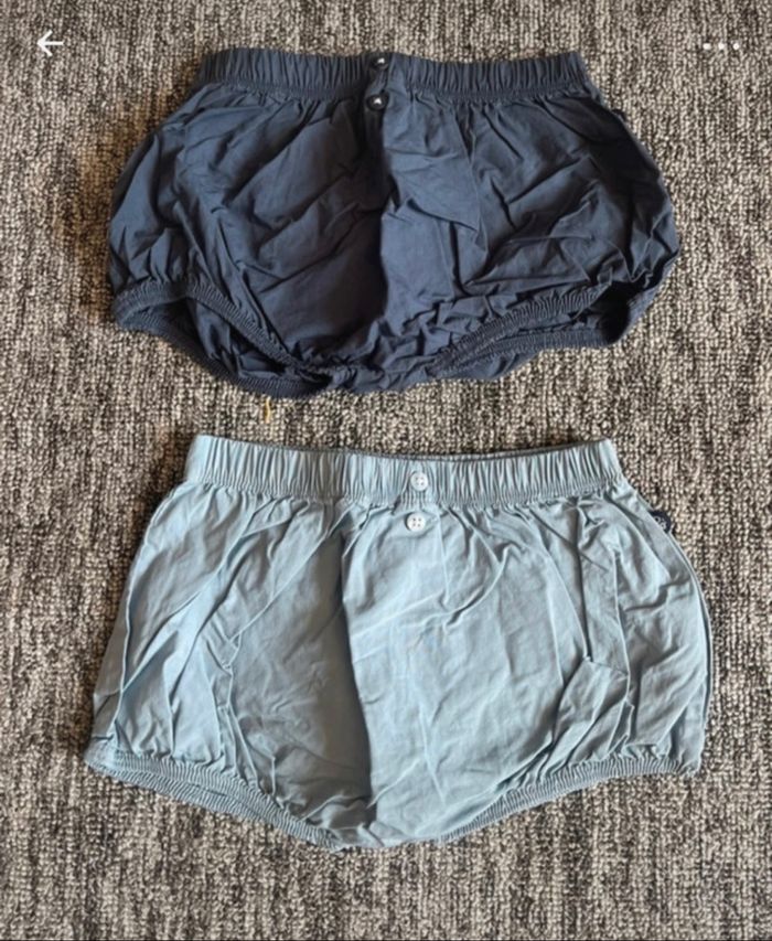 Lot de 2 shorty été garçon 6 mois