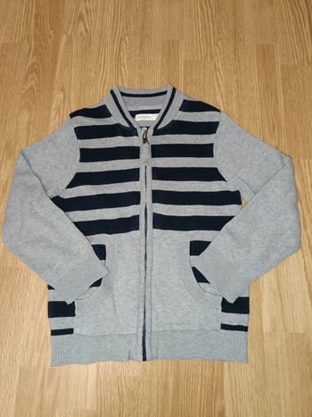 Gilet zippé 6 ans