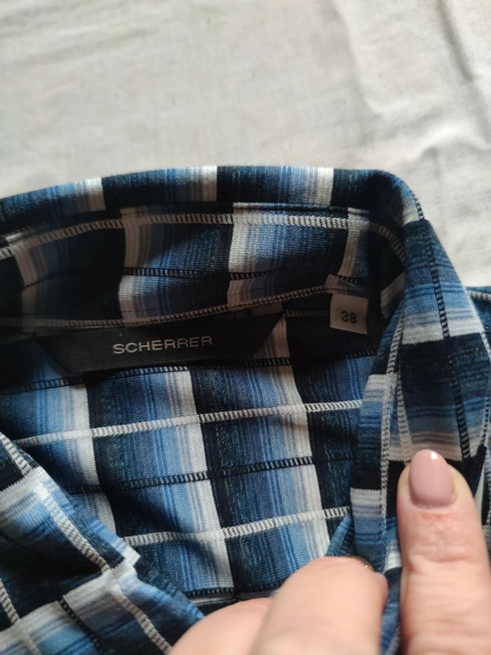 Chemise ML Scherrer taille 38 neuve - photo numéro 2