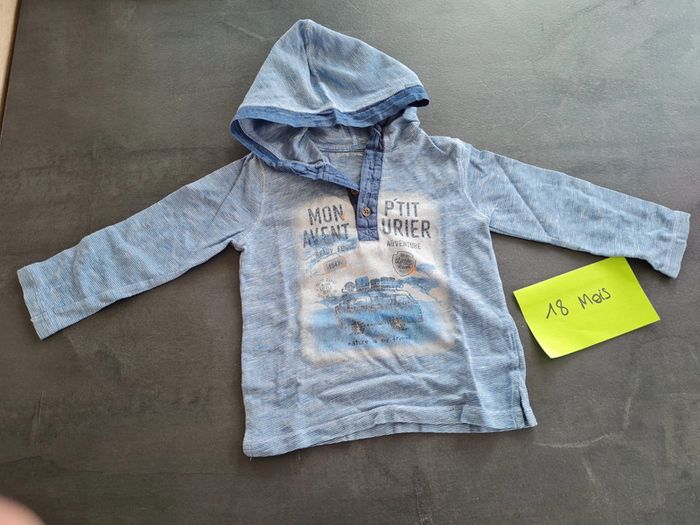 Maillot manches longues gemo 18 mois