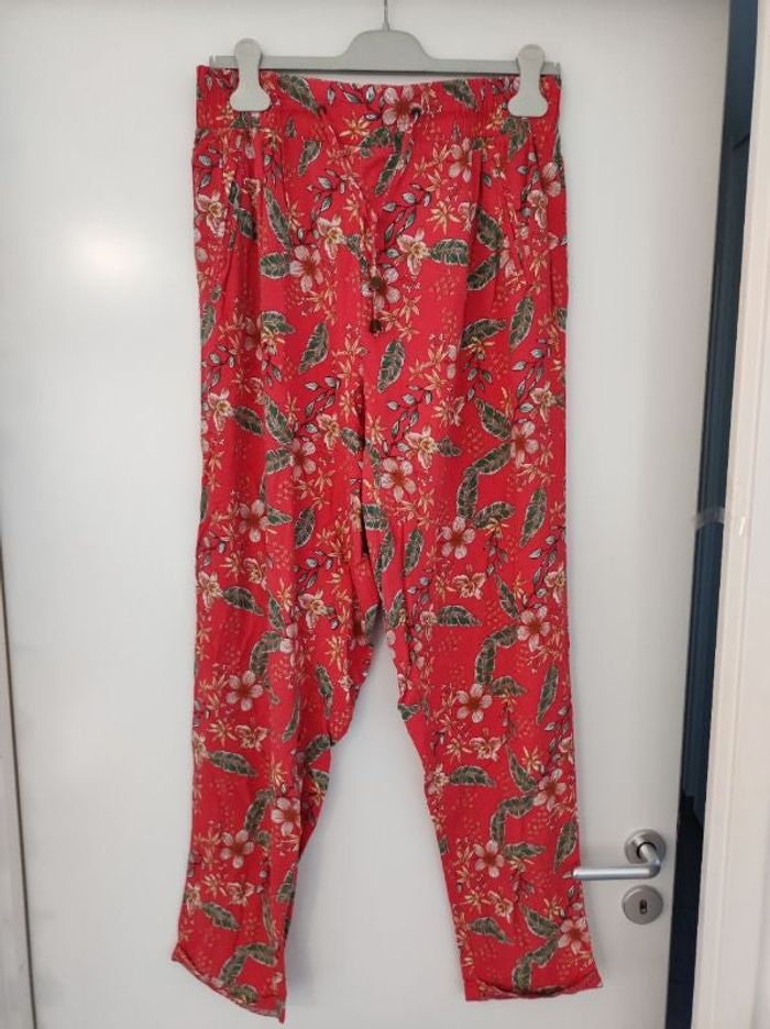 Pantalon taille élastique