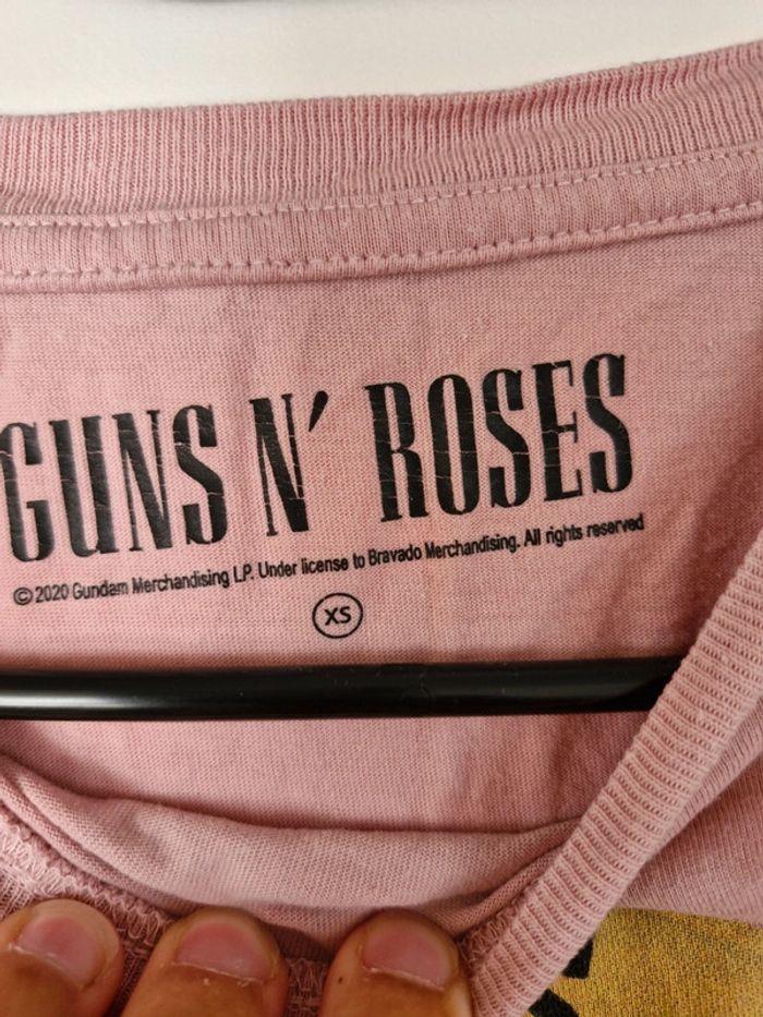 Tee shirt Guns n' roses kiabi - photo numéro 3