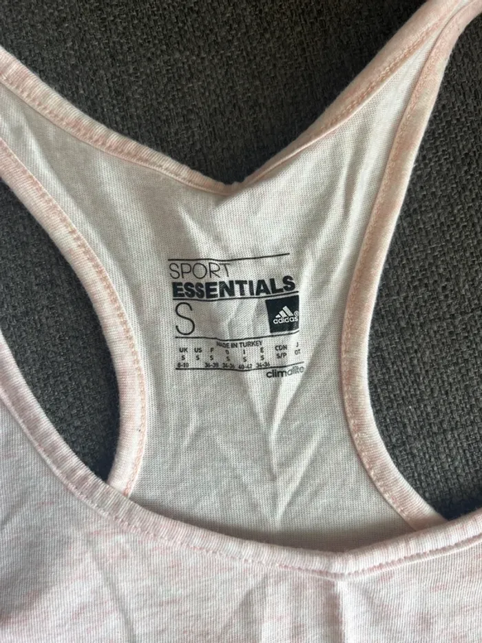 Débardeur adidas, débardeur de sport femme, taille S - photo numéro 2
