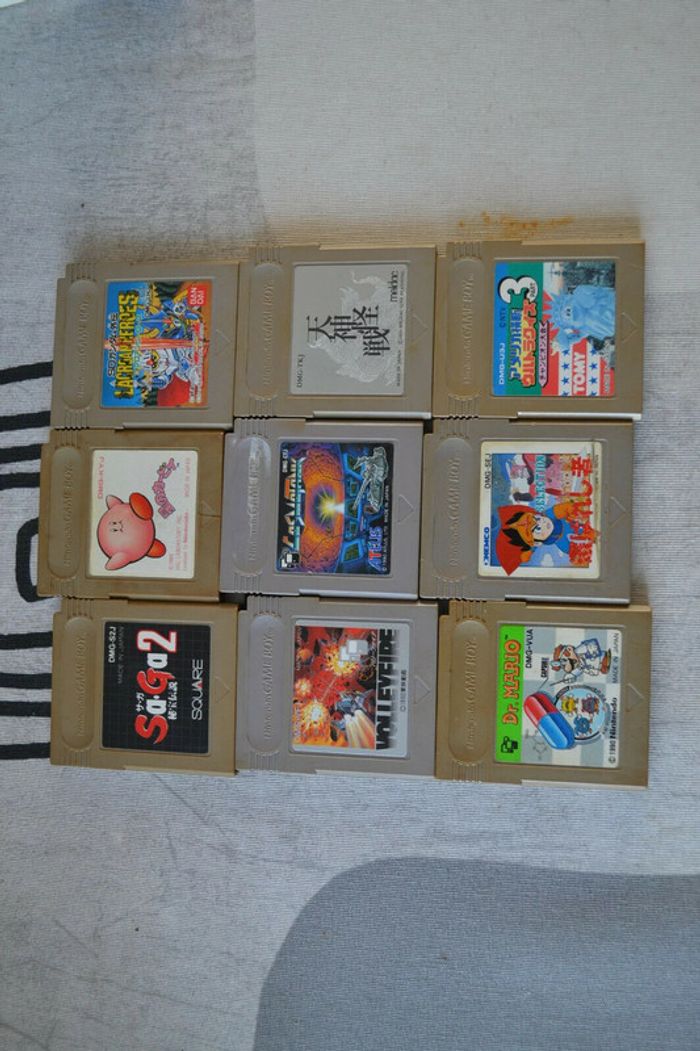 Gros lot Nintendo gamecube + gameboy player + 16 jeux + cd player jap NTSC - photo numéro 3