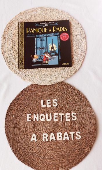 Livre 📙, Les enquêtes de Mirette. Panique à Paris
