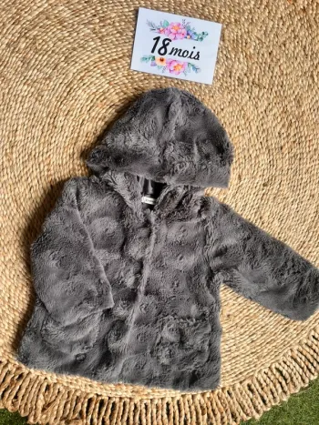 Manteau pilou pilou 18 mois 3 pommes