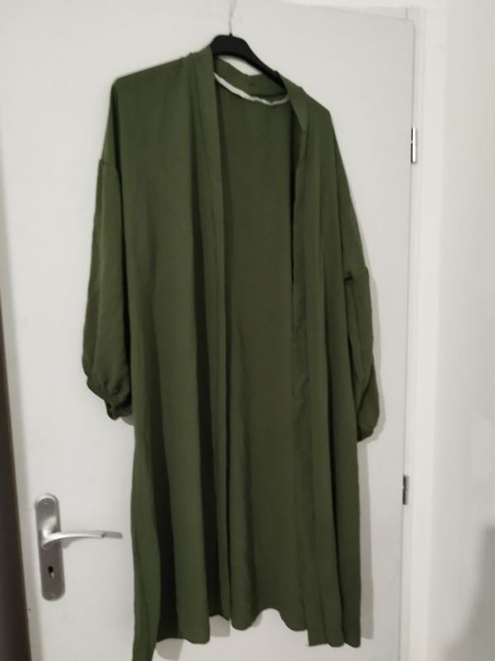 Veste longue légère fluide taille unique