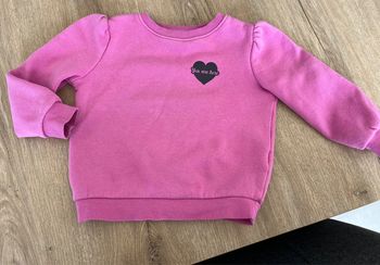 Pull rose fille 4 ans