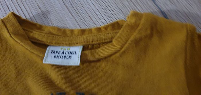 Tee-shirt garçon 👦6 mois - photo numéro 2