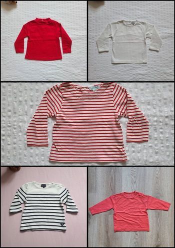 Lot de pull fin 12 mois fille