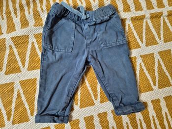 Pantalon jean bleu bébé Bout'chou