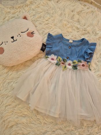 Robe avec tulle