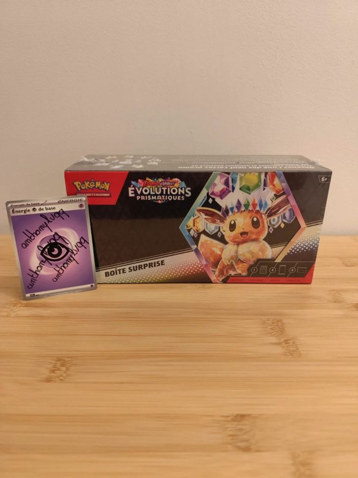 Boîte Surprise Pokémon - EV8.5 Evolutions Prismastiques - Scellée FR