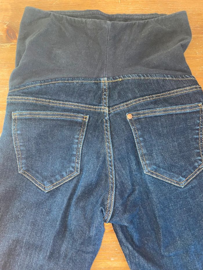 Jean grossesse bleu taille XS - photo numéro 4