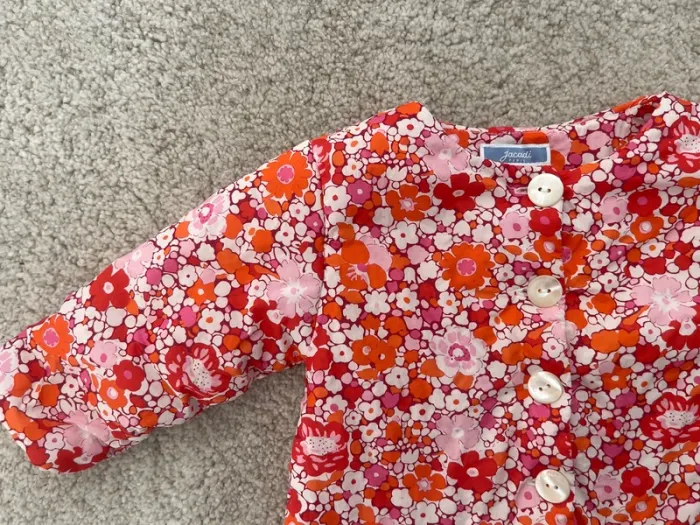 Veste cardigan molletonné liberty Jacadi 🌻 - photo numéro 2